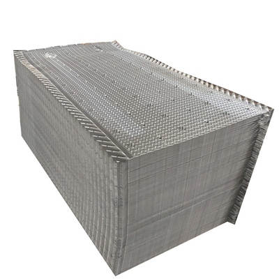 19mm 20mm van de de Koeltoren Infill Filter van pvc van de de Film Koeltoren de Verpakkingsmateriaal