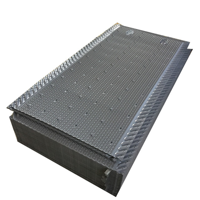 19mm 20mm van de de Koeltoren Infill Filter van pvc van de de Film Koeltoren de Verpakkingsmateriaal