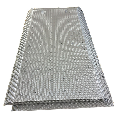 19mm 20mm van de de Koeltoren Infill Filter van pvc van de de Film Koeltoren de Verpakkingsmateriaal
