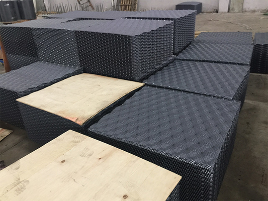 850X1000mm Koeltoren Infill Vuller 0.32mm0.6mm van Luchtkoelingspvc
