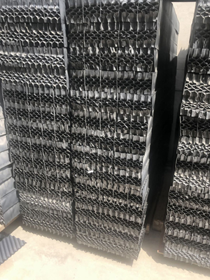 Zwarte van de de Afwijkingseliminator van Honingraat Cellulaire pvc de Koeltorencomponenten