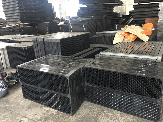 Van de de Luchtinham van pvc CPVC Luifels 62mm 70mm Koeltorenluifel voor Afwijkingseliminator