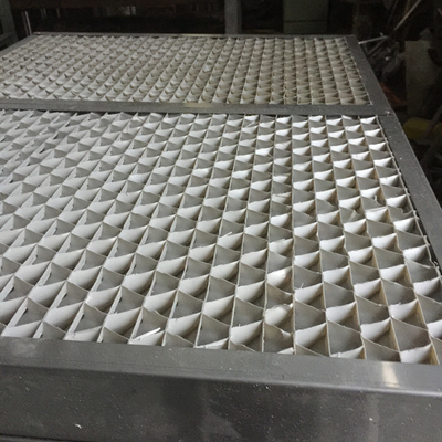 Van de de Koeltorenlucht van pvc de de Inhamschermen de 25mm Schermen van de Koeltorenfilter