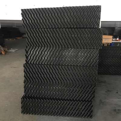 Het Materiaal van de varkensfokkerijdesodorisatie voor Koeltoren vult Plastic Natte het Gordijnvuller van Wusen