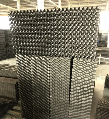 Het Materiaal van de varkensfokkerijdesodorisatie voor Koeltoren vult Plastic Natte het Gordijnvuller van Wusen