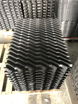 Het Materiaal van de varkensfokkerijdesodorisatie voor Koeltoren vult Plastic Natte het Gordijnvuller van Wusen