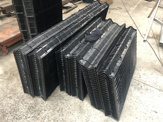 De Afwijkingseliminator van pvc 145MM EAC van het Koelen de Dwarsstroom Cellulair Ontwerp van de Torentegenstroming