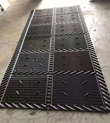 Zwarte van het Pakketpvc van de Koeltoren Infill Koeltoren Vuller 810mm