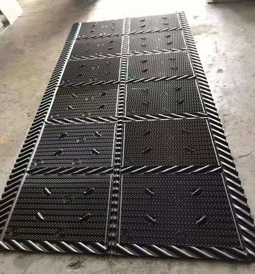 Zwarte van het Pakketpvc van de Koeltoren Infill Koeltoren Vuller 810mm