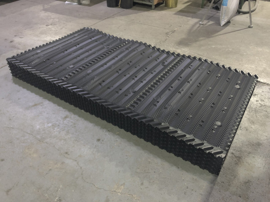 1250X2400mm het Type van Waterkoelingstoren Infill Hangend Blad 16mm van pvc